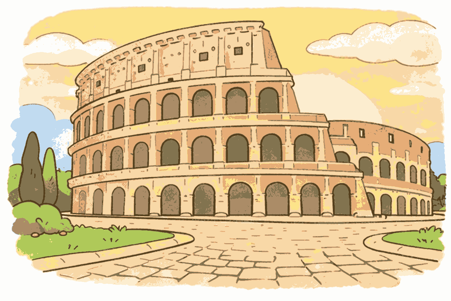 The Colosseum, Italy